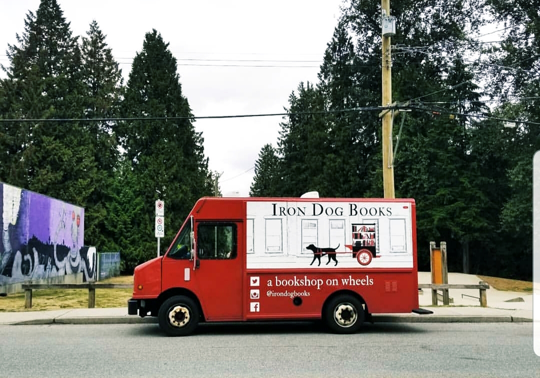 iron dog books truck
